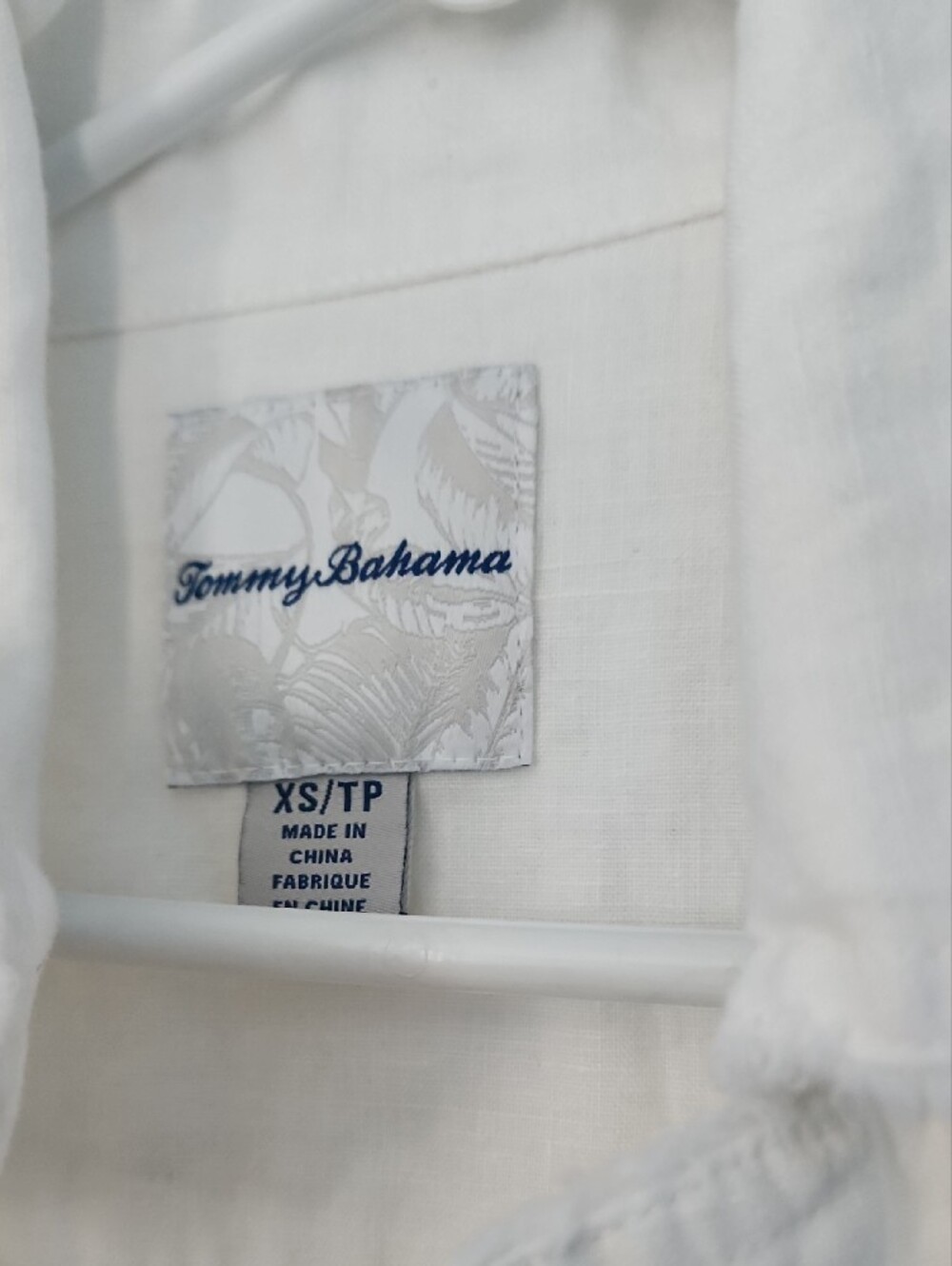 Tommy Bahama White Denim Jean Jacket - Picture 3 of 7